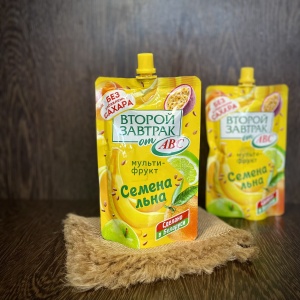 Десерт фруктовый с семенами льна 200 г