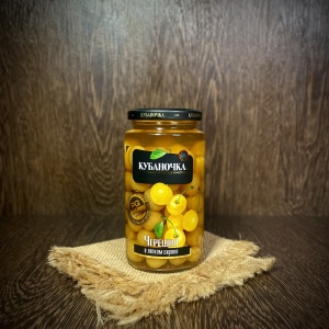 Черешня желтая в сиропе 520 г 