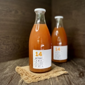 Сок детокс №14 (манго, апельсин, гранат) 1 л 