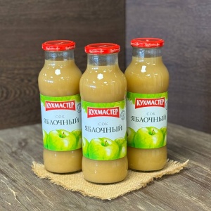Сок яблочный с мякотью Кухмстер 0,68 л