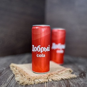 Напиток кола Добрый 0,33 л