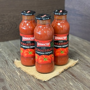 Сок томатный с черным перцем Кухмастер 0,68 л 