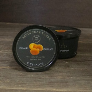 Халва подсолнечная с курагой 200 г